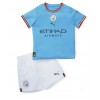 Baby Fußballbekleidung Manchester City Heimtrikot 2022-23 Kurzarm (+ kurze hosen)